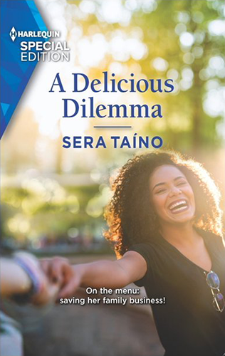 Cover art for A Delicious Dilemma by Sera Taíno.